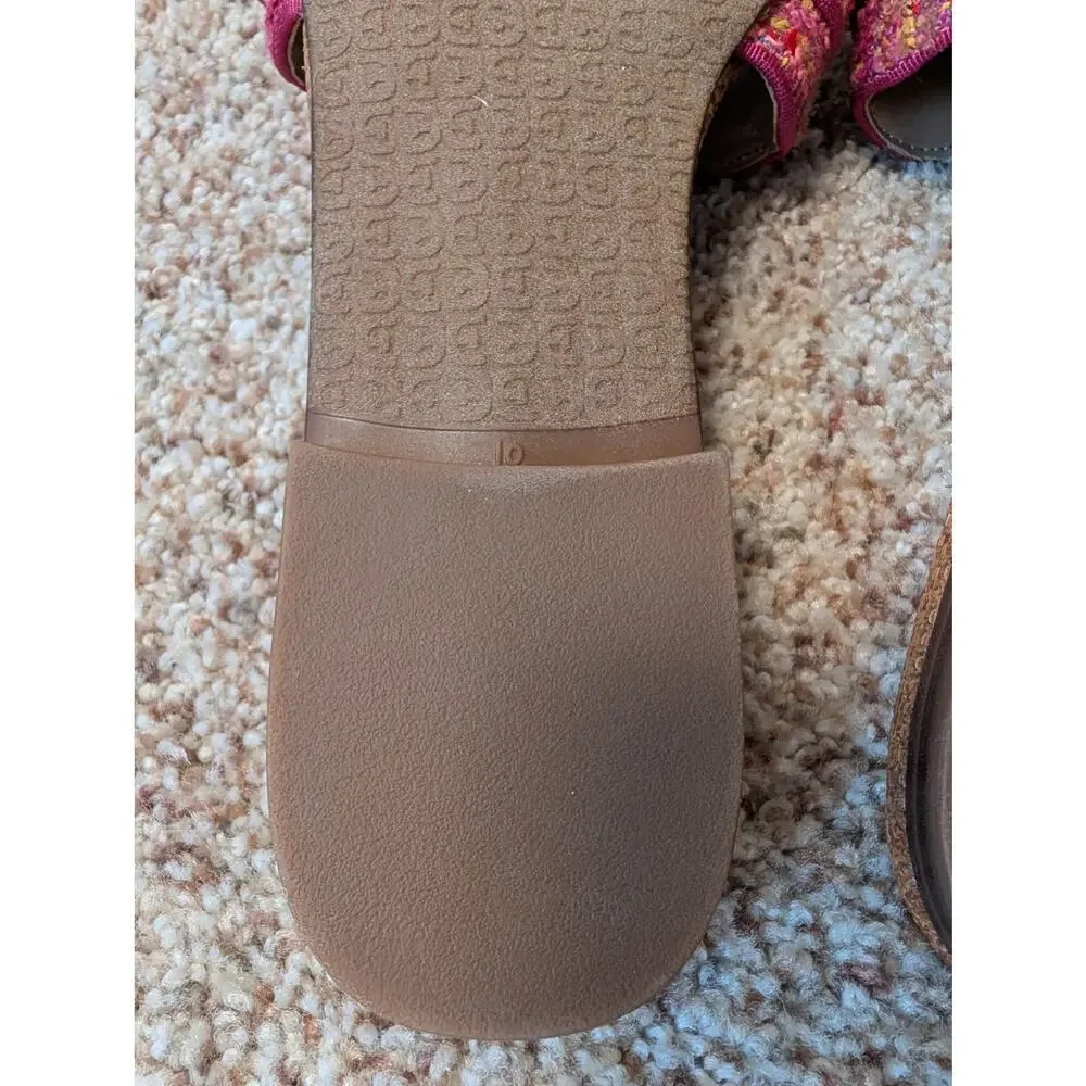 SAM EDELMAN BAMBINI Slide, Sandal by Anthropologie, size 10, Pink Tweed - Picture 4 of 8